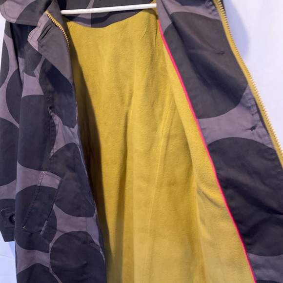 Boden Rainy Day Fleece Lined Polka Dot Mac Coat - Picture 5 of 10